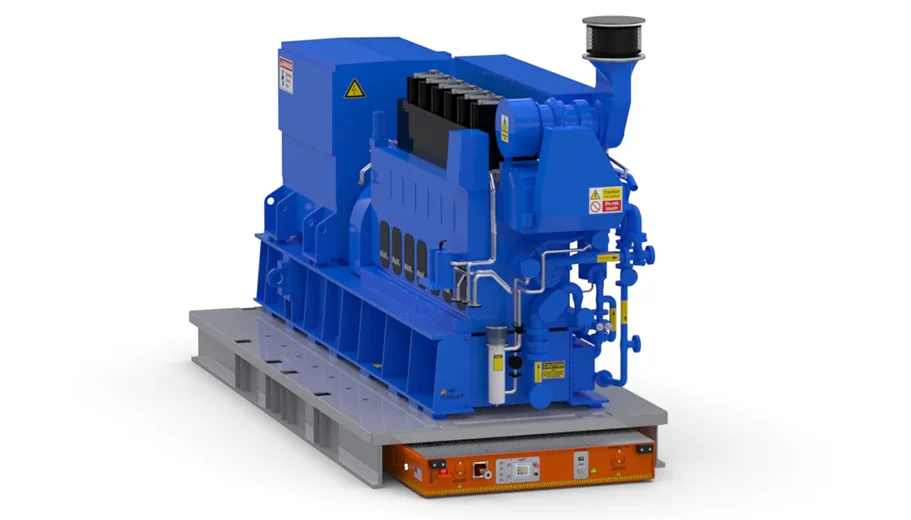 Air caster transfer platform for 100 to 1500 ton loads