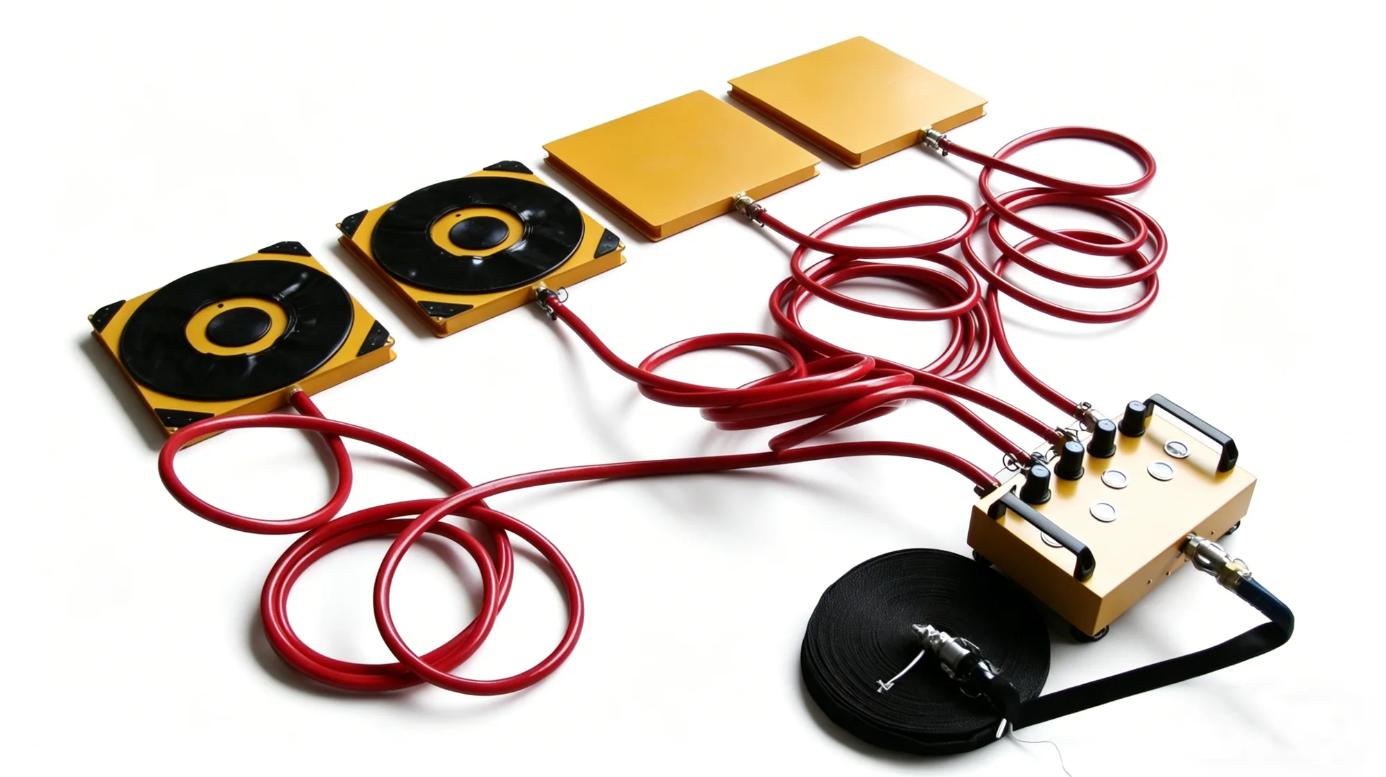 TYPE B modular air caster unit for heavy load moving