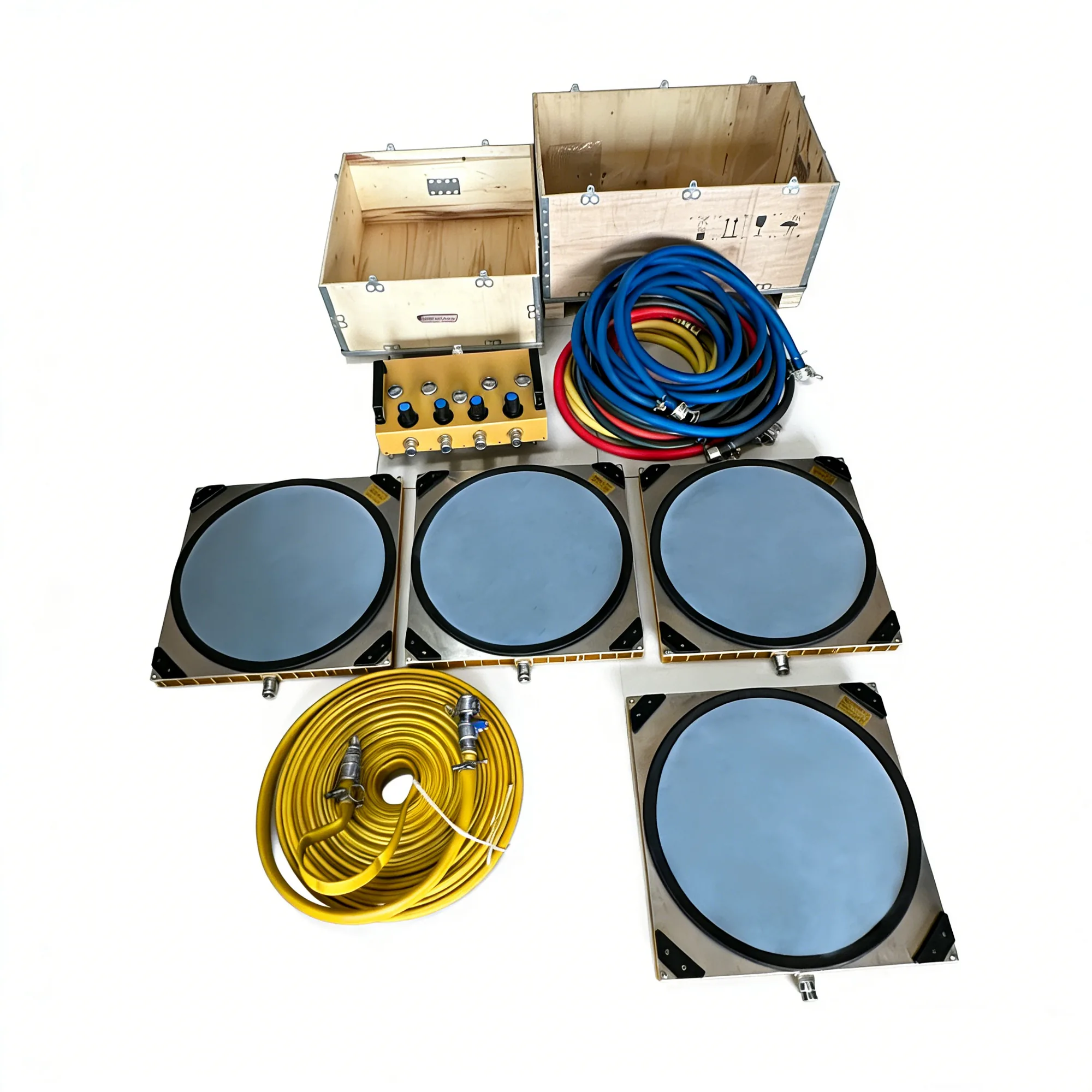TYPE GF air caster for cleanroom equipment moving